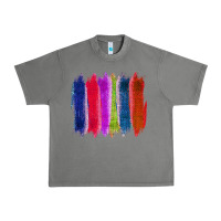 Tornado Colored Jute Brush Strokes Urban Heavy Tee - Bettercallsaul