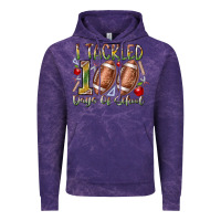 Cloud Purple I Tackled 100 Days of School Vintage Hoodie - RacoonDesign