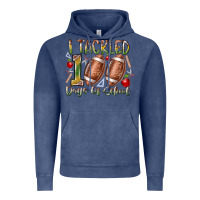 Vintage Denim I Tackled 100 Days of School Vintage Hoodie - RacoonDesign