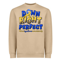 Mushroom down right perfect down syndrome Heavyweight Sweatshirt - Artiststas