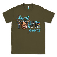 Army Green small town proud Classic Tee - JahusDesignShop