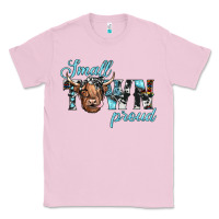 Bubblegum Pink small town proud Classic Tee - JahusDesignShop
