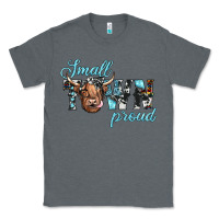 Charcoal Heather small town proud Classic Tee - JahusDesignShop