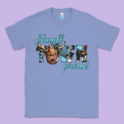 Small Town Proud Classic Tee Designed By Jahusdesignshop