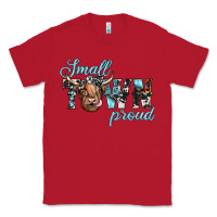 Red small town proud Classic Tee - JahusDesignShop