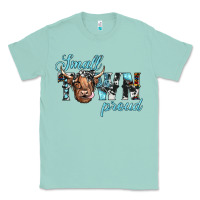 Seafoam small town proud Classic Tee - JahusDesignShop