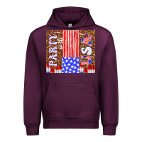 Mauve Wine party in the usa Urban Hoodie - TumblerDesignByShophia