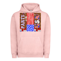 Pigment Salmon party in the usa Urban Hoodie - TumblerDesignByShophia