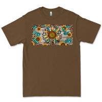 Cacao western sunflower and gemstone license plate Premium Tee - RanaPortraitStore