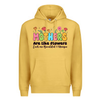 Antique Gold mothers are like flowers Premium Hoodie - JahusDesignShop