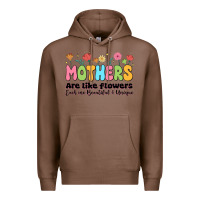 Chestnut mothers are like flowers Premium Hoodie - JahusDesignShop