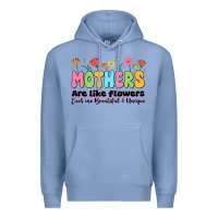 Colony Blue mothers are like flowers Premium Hoodie - JahusDesignShop