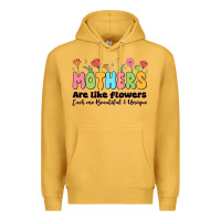 Mustard mothers are like flowers Premium Hoodie - JahusDesignShop