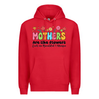 Red mothers are like flowers Premium Hoodie - JahusDesignShop