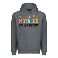 Rock mothers are like flowers Premium Hoodie - JahusDesignShop