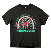 Asphalt nurse life rainbow Heavy Core Tee - RanaPortraitStore