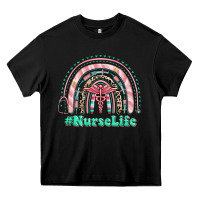 Nurse Life Rainbow Heavy Core Tee | Teevron