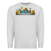 Dove Grey american football mom libbey glass Premium Sweatshirt - BundleAndBundleShop
