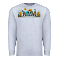 Heather Grey american football mom libbey glass Premium Sweatshirt - BundleAndBundleShop