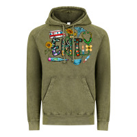 Vintage Olive emt Vintage Hoodie - CowhideDigitalArt