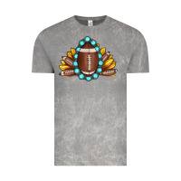 Cloud Rock football gemstone sunflower Vintage Tee - JahusDesignShop