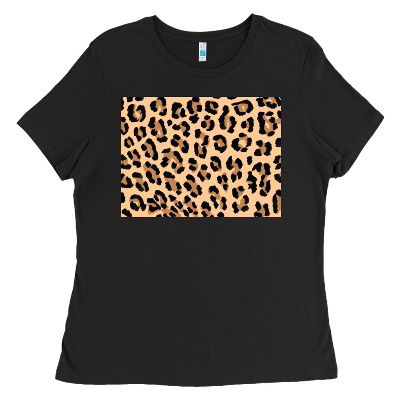 Leopard Background 3200x2400 Ladies Tee by AdoDesignShop | Teevron