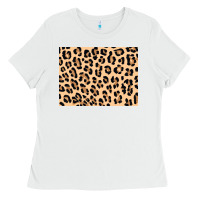 White leopard background 3200x2400 Ladies Tee - AdoDesignShop