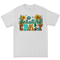 Dove Grey beautiful crazy Premium Tee - texasbilliewilder