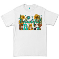 White beautiful crazy Premium Tee - texasbilliewilder