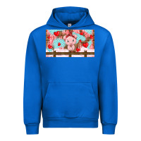 Cobalt cute pig Urban Hoodie - TumblerDesignByShophia