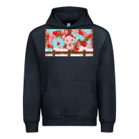 Navy cute pig Urban Hoodie - TumblerDesignByShophia