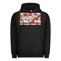 Pigment Black cute pig Urban Hoodie - TumblerDesignByShophia