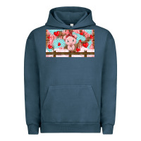 Pigment Midnight Navy cute pig Urban Hoodie - TumblerDesignByShophia