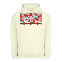 Pigment Pistachio cute pig Urban Hoodie - TumblerDesignByShophia