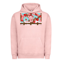 Pigment Salmon cute pig Urban Hoodie - TumblerDesignByShophia