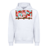 White cute pig Urban Hoodie - TumblerDesignByShophia