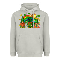 Moon Dust st. patricks  gnomies with rainbow Heavyweight Hoodie - BundleAndBundleShop