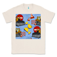 Natural bulldozer seamles pattern Classic Tee - BundleAndBundleShop