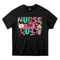 Black nurse on duty Heavy Core Tee - RanaPortraitStore
