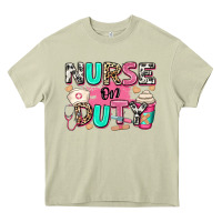 Mossy nurse on duty Heavy Core Tee - RanaPortraitStore