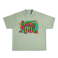 Oil Green salty soul Urban Heavy Tee - AdoDesignShop