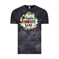Cloud Black christmas  cookie and light santas favorite   son Vintage Tee - AdoDesignShop