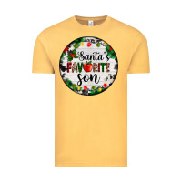 Vintage Mustard christmas  cookie and light santas favorite   son Vintage Tee - AdoDesignShop