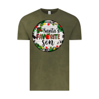 Vintage Olive christmas  cookie and light santas favorite   son Vintage Tee - AdoDesignShop