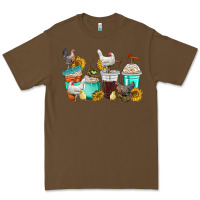 Cacao chicken coffee cups Premium Tee - texasbilliewilder
