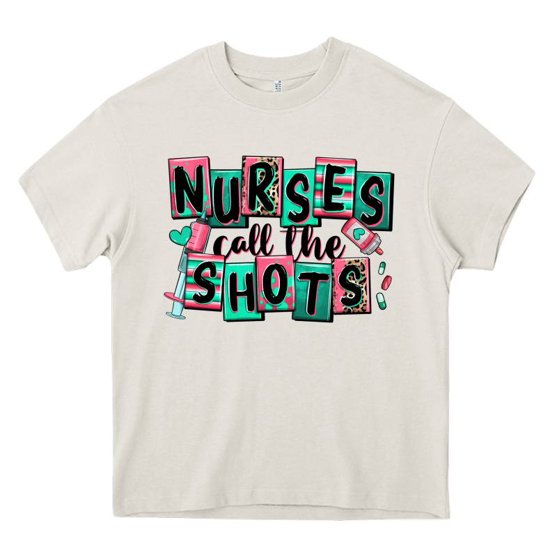 Nurses Call The Shots Heavy Core Tee by RanaPortraitStore | Teevron