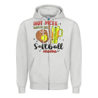 Dove Grey hot mess always stressed softball mama stanley cup Zipper Hoodie - MaliasSmallBusiness