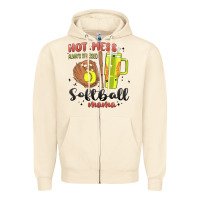 Sandshell hot mess always stressed softball mama stanley cup Zipper Hoodie - MaliasSmallBusiness