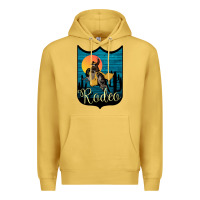 Antique Gold Rodeo Name Tag Premium Hoodie - Bettercallsaul