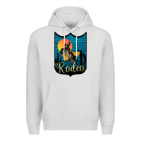 Dove Grey Rodeo Name Tag Premium Hoodie - Bettercallsaul